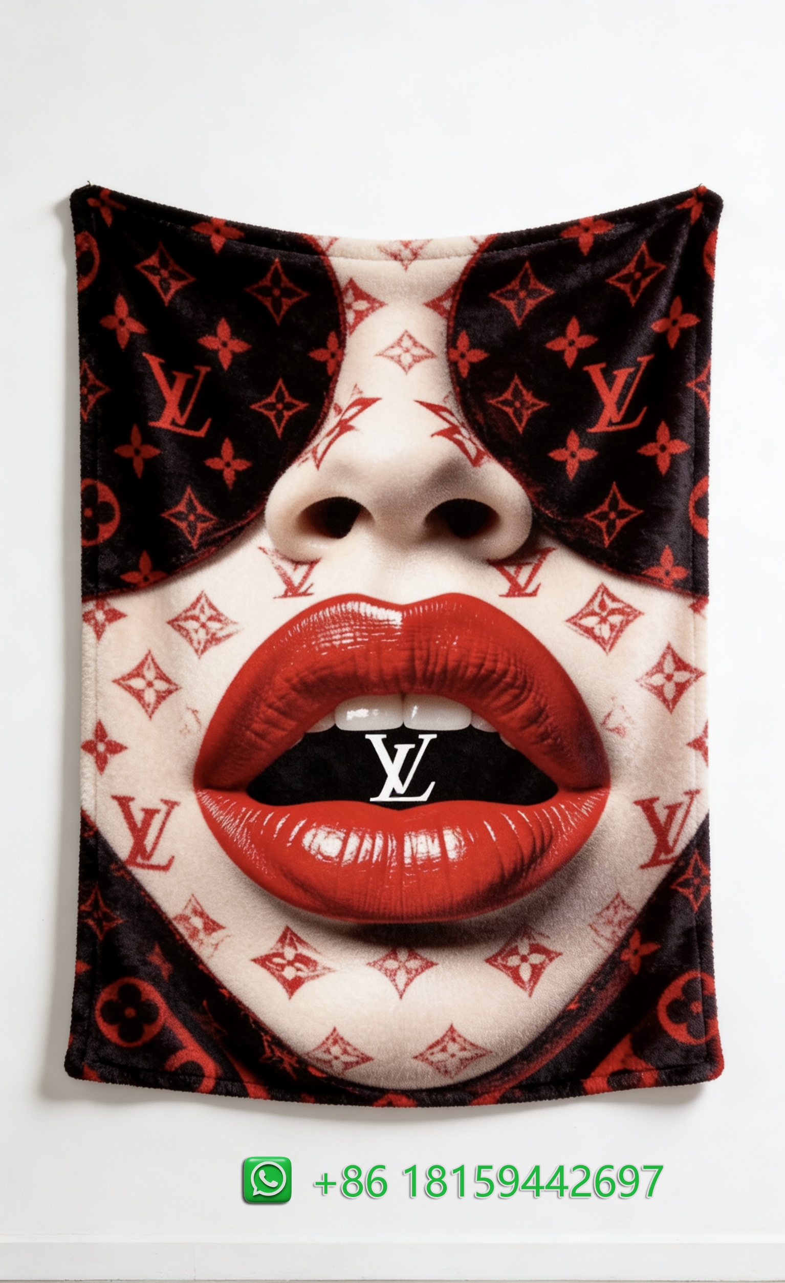 Louis Vuitton Throw Blankets
